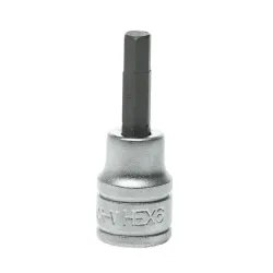 
                  TENG TOOLS Nasadka Trzpieniowa 6-kątna 6x49.5mm z Chwytem 3/8'' CrV M381506-C 102070505